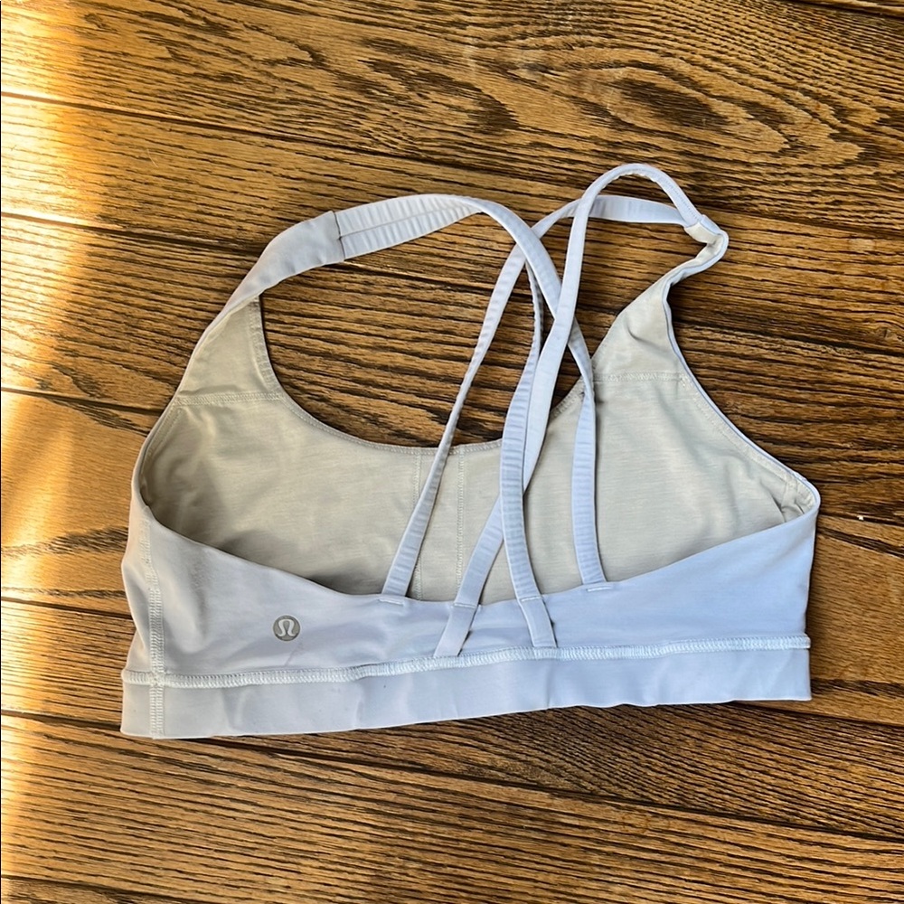 lululemon athletica Gray Sz8 Sports Bra